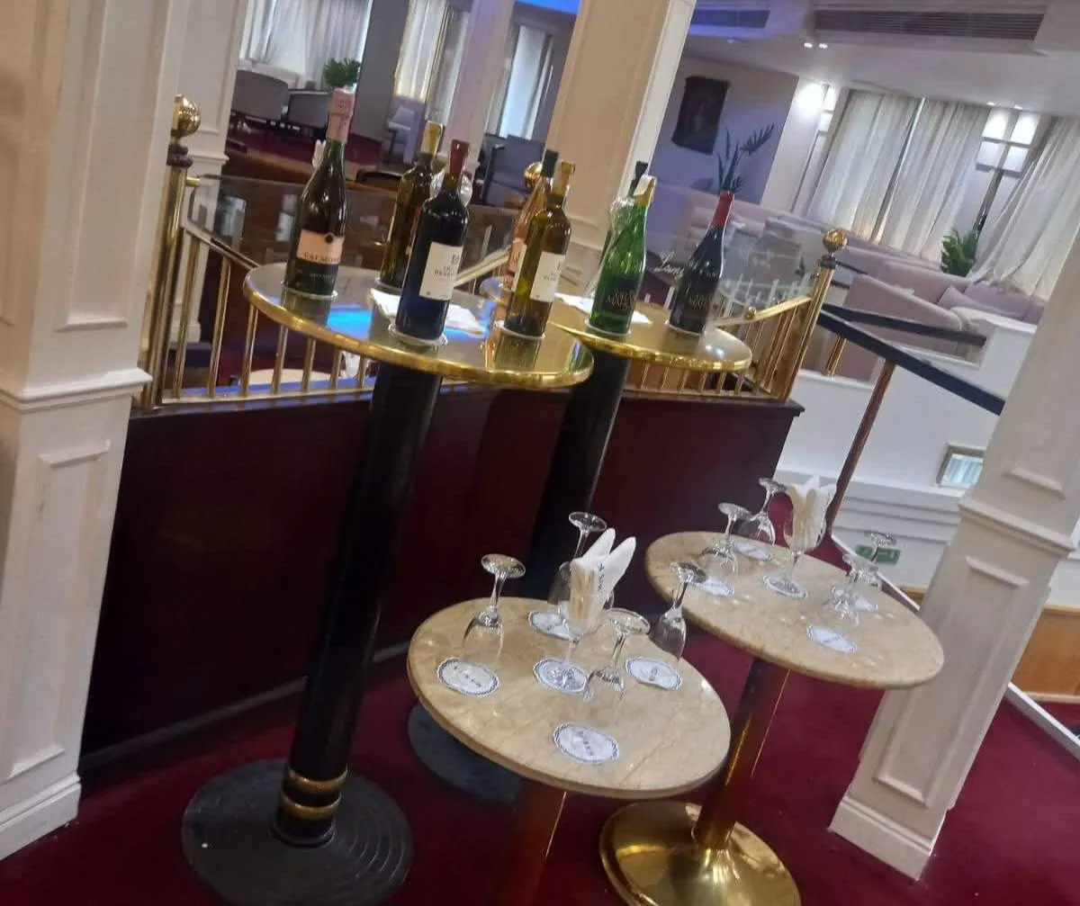 Lounge aboard the Kira Nile Cruise Nile cruise